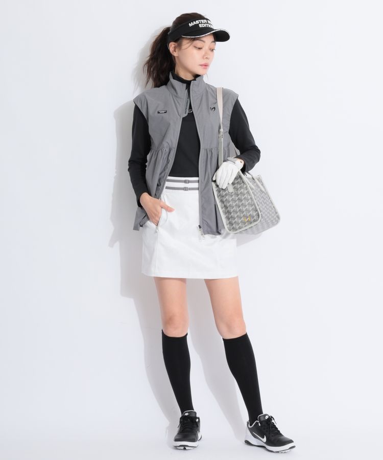 新品￼❤️マーク&ロナ❤️レディーススカート MARK&LONA マークアンドロナ スカート 白 カモフラ スカル 総柄