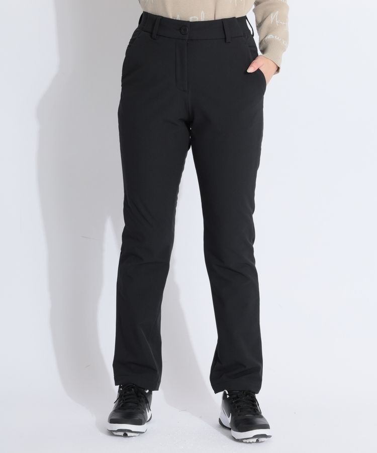 【UPF50】裏ボア9分丈テーパードパンツ