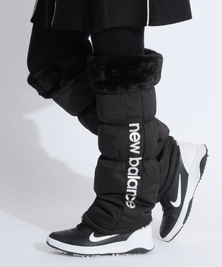 デサントゴルフ　レッグウォーマー　新品 ニューバランスゴルフ NB 中わたタフタリバーシブルレッグ