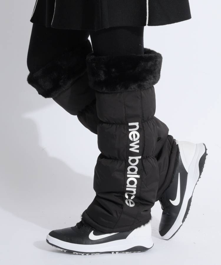 NB 中わたタフタリバーシブルレッグウォーマー