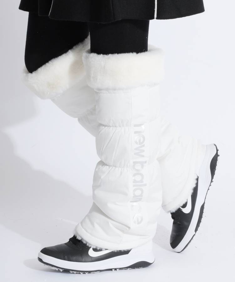 NB 中わたタフタリバーシブルレッグウォーマー