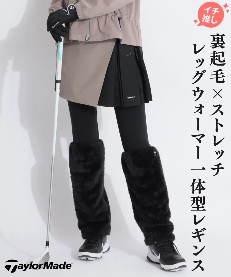 TaylorMade サークルロゴフレアースカート ブラック TaylorMade サークルロゴフレアースカート ブラック Taylor Made
