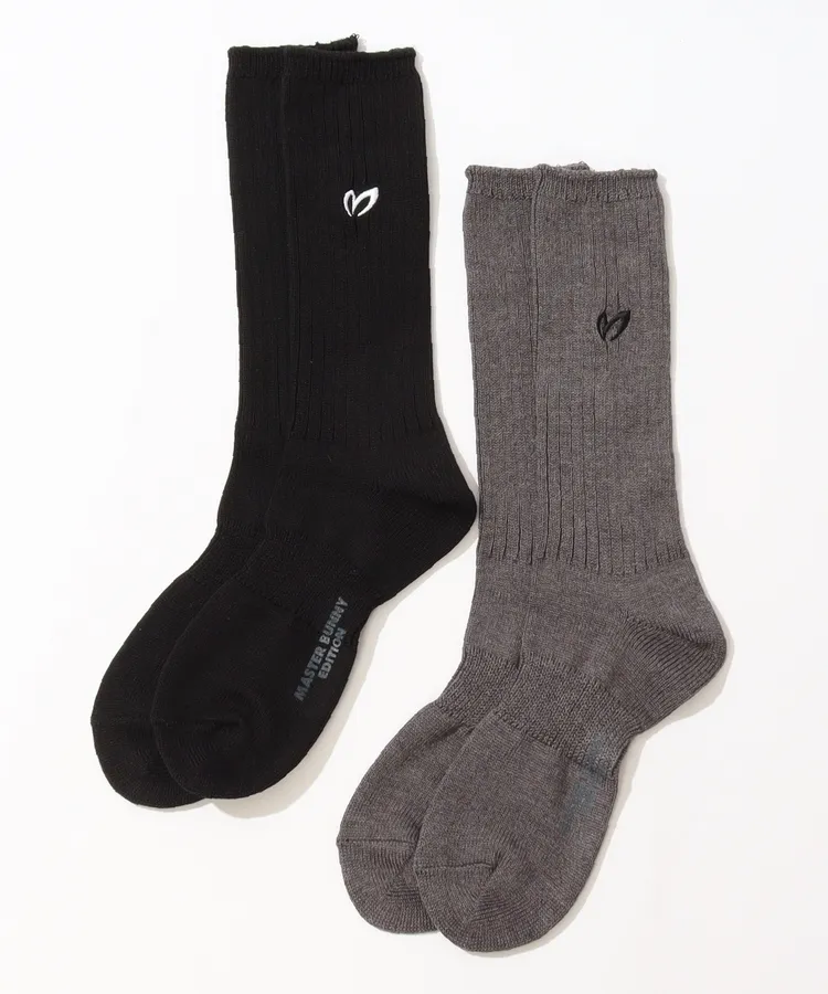 マスターバニー MB 【抗菌防臭】ルーズミドルソックス レディース