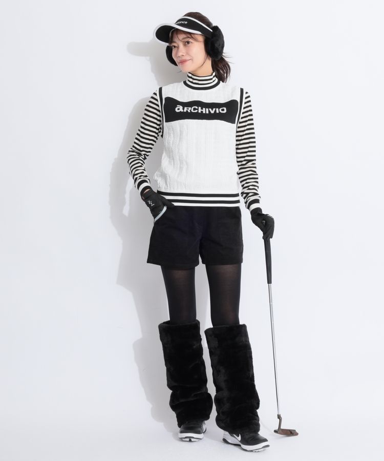 ◆新品現品限り◆アルチビオ長袖モックネック archivio 40％OFFセール！ アルチビオ ゴルフ 2024秋冬新作