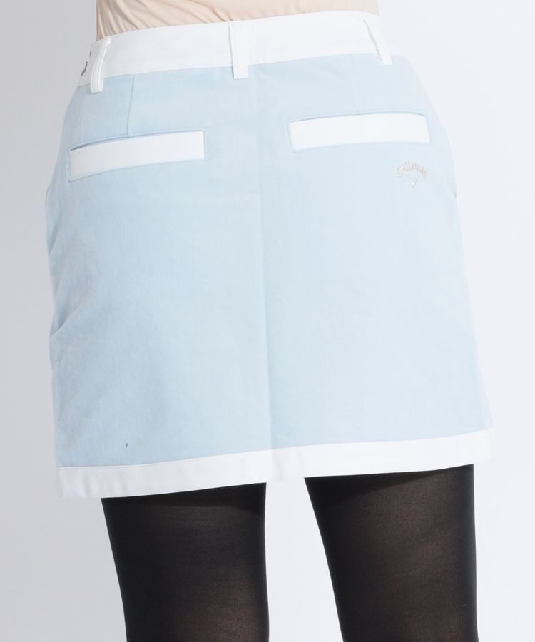 キャロウェイ CA 【8WAYストレッチ】モールスキンセンタープリーツ台形