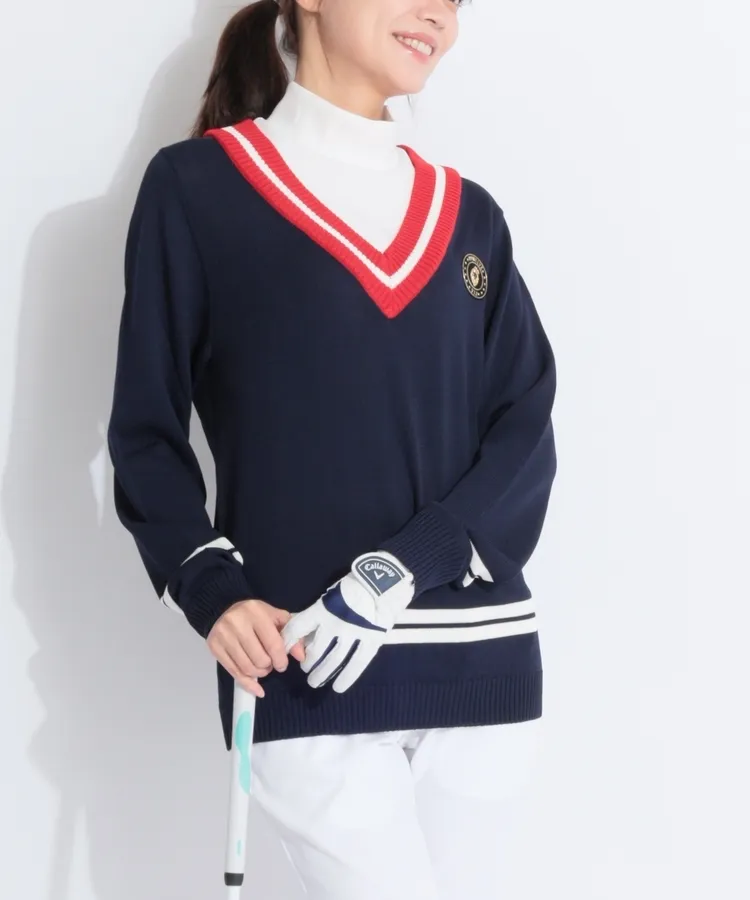 トミーヒルフィガーゴルフ TH 【ストレッチ】サイドロゴ刺繍