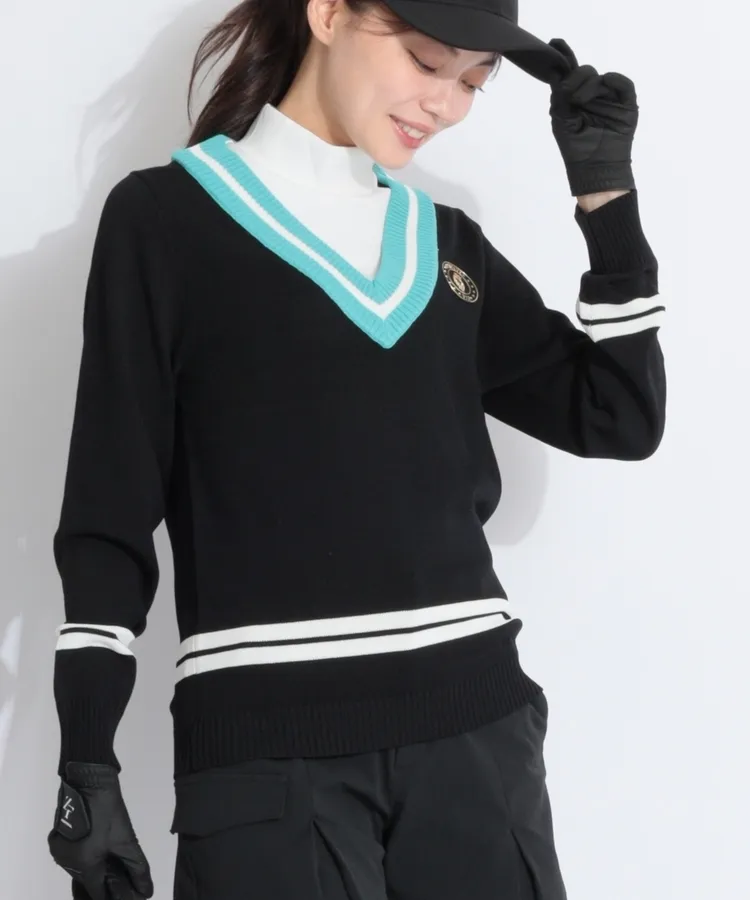 新品⛳️ V12 ヴィ・トゥエルヴ　長袖シャツ　レディース1 ゴルフウェア V12 - ヴィ・トゥエルヴ | ゴルフ 正規通販《GOSSIP GOLF》