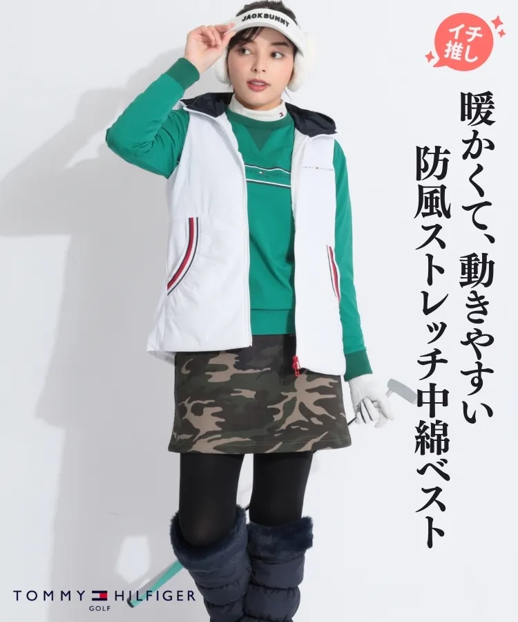 パーリーゲイツ PG 【ワゴンセール】フルジップエアダウンベスト