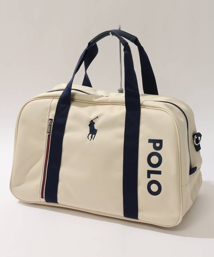 RX 【ラルフローレン】POLOプリントロゴボストンバッグ
