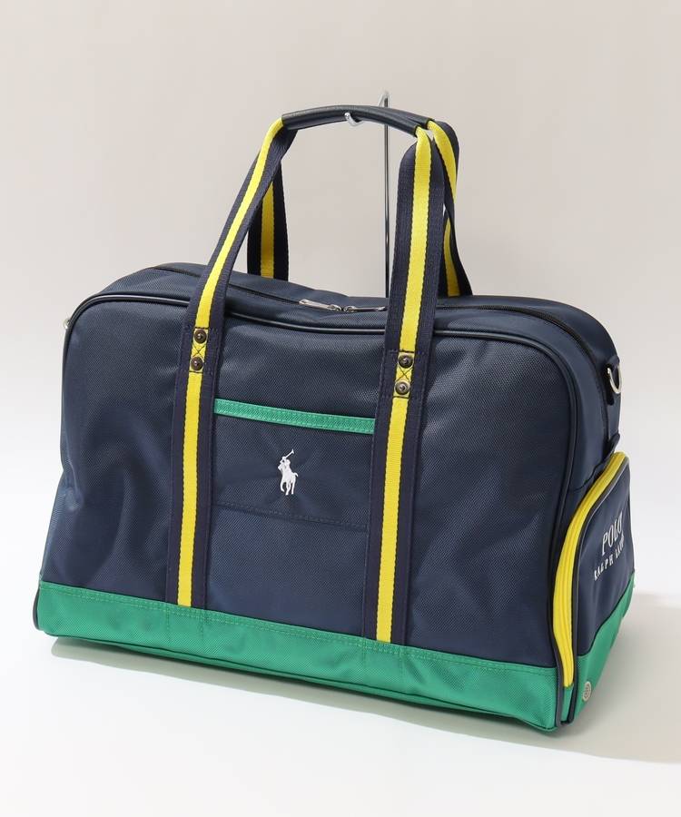 RX 【ラルフローレン】POLO配色ボストンバッグ