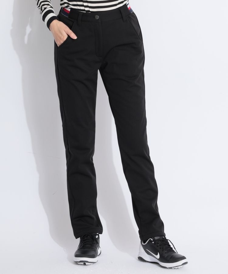 トミーヒルフィガーゴルフ TH 【防風蓄熱】サイドプリント裏フリース  