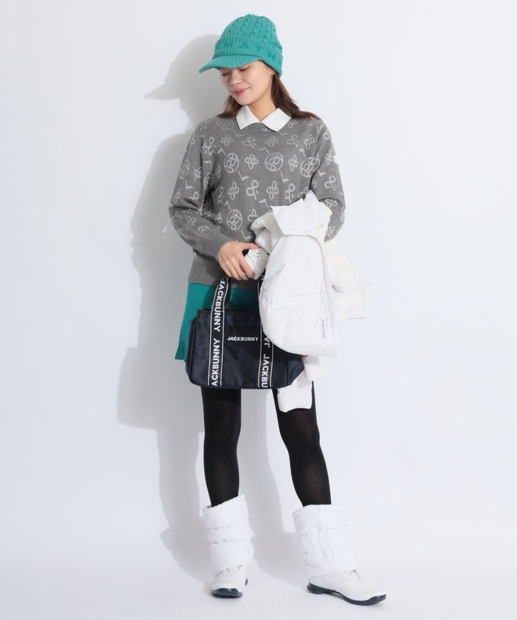 パーリーゲイツ PG 【カルストホワイトダック】バックプリント3WAY