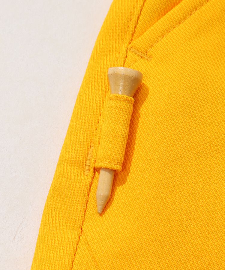 パーリーゲイツ PG バックロゴ刺繍ドビーツイルスリットスカート