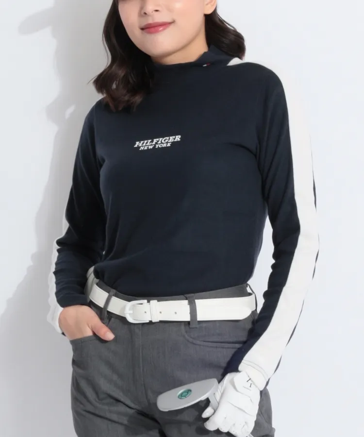 トミーヒルフィガーゴルフ　ベスト　ネイビー　LL 美品　ダブルジップ トミーヒルフィガーゴルフ ベスト ネイビー LL 美品 ダブルジップ 楽天