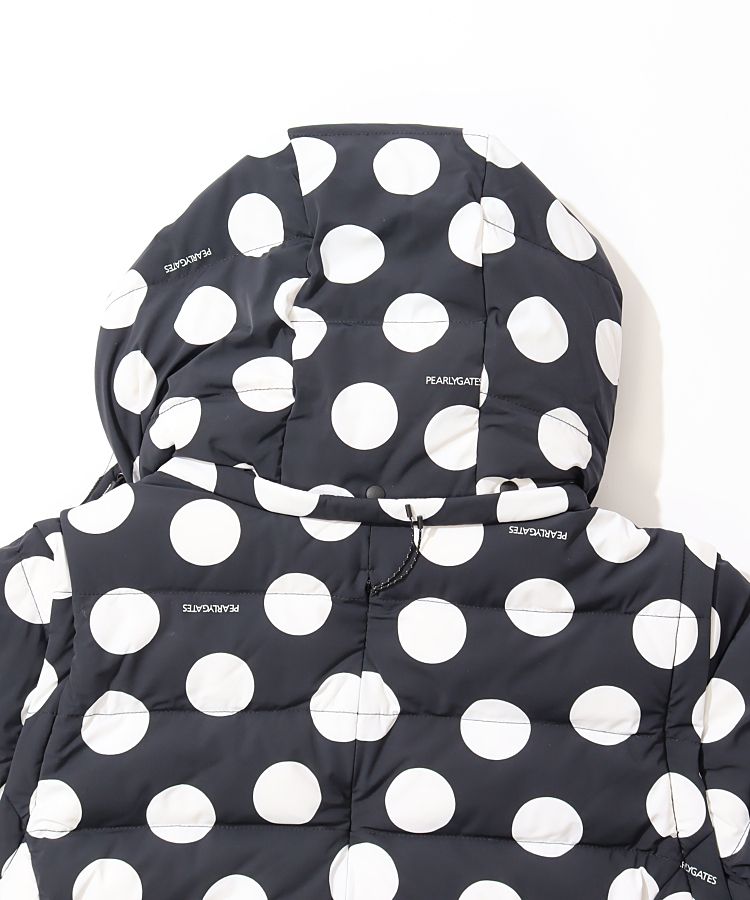 パーリーゲイツ PG 【カルストホワイトダック】ランダムドット柄3WAY