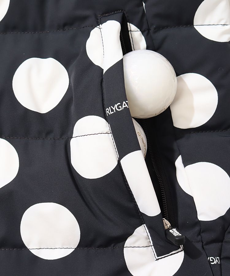 パーリーゲイツ PG 【カルストホワイトダック】ランダムドット柄3WAY