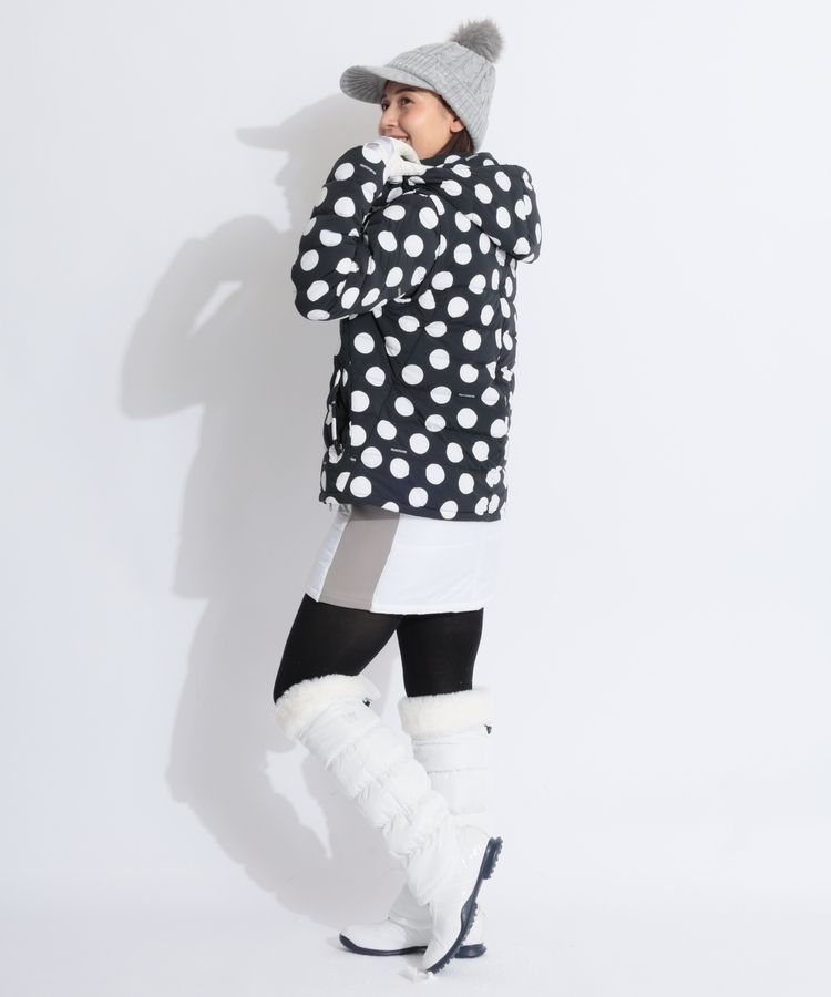 パーリーゲイツ PG 【カルストホワイトダック】ランダムドット柄