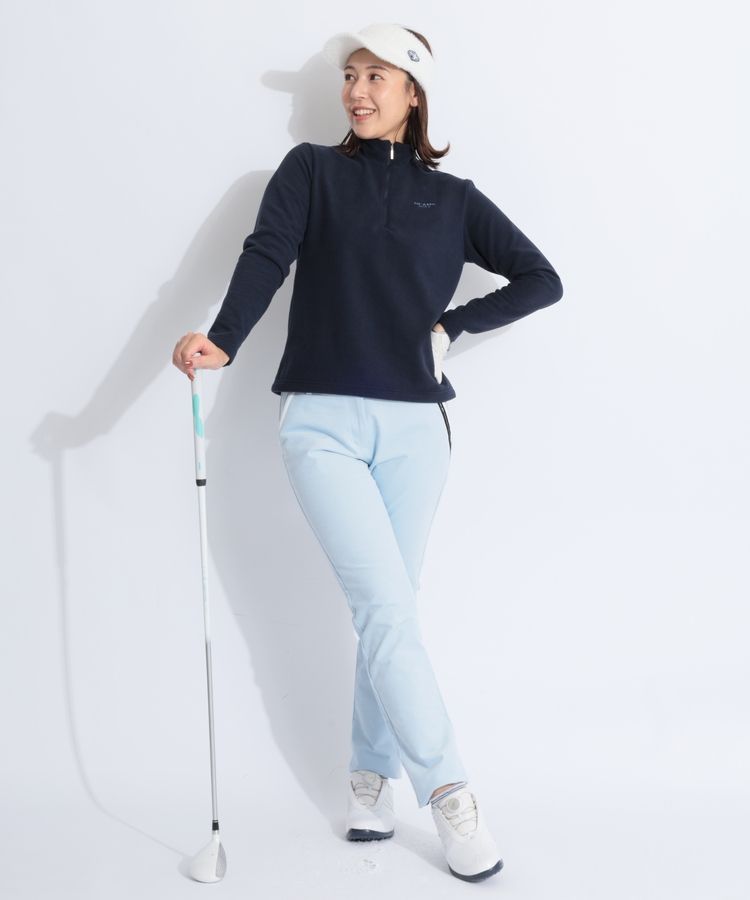 ビームスゴルフ　ハーフジップ　長袖　トップス　M BEAMS GOLF ビームスゴルフ ハーフジップ ブラック M ビームス