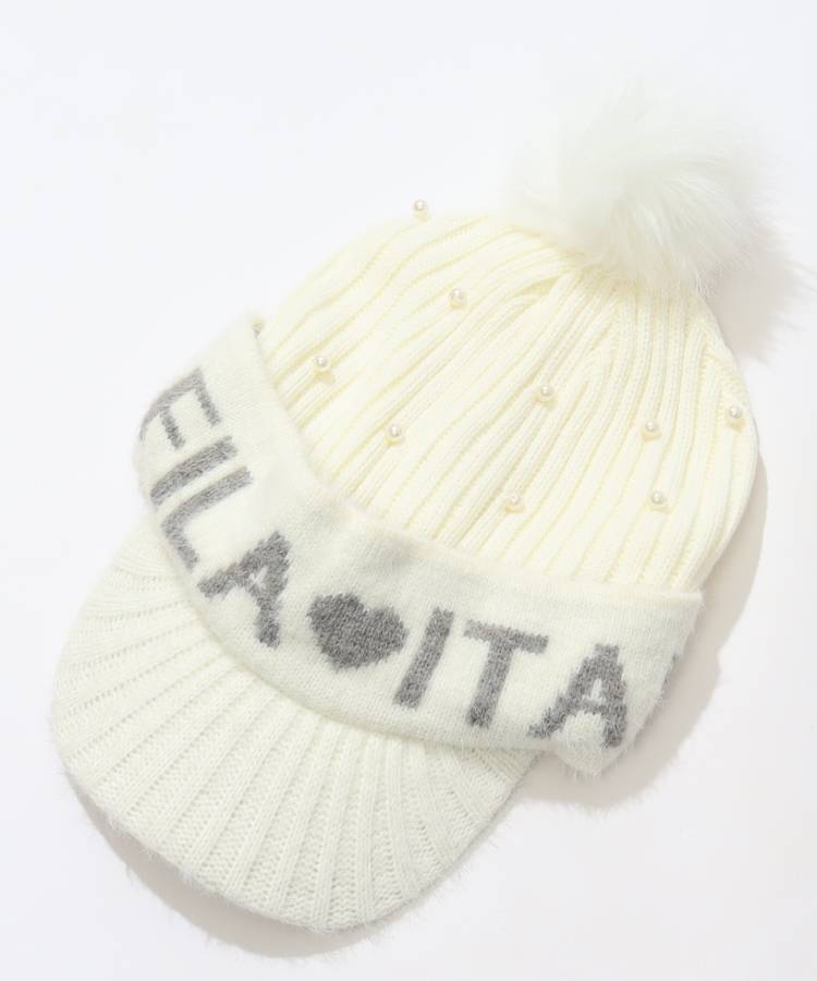 FG ドットパールニットキャップ