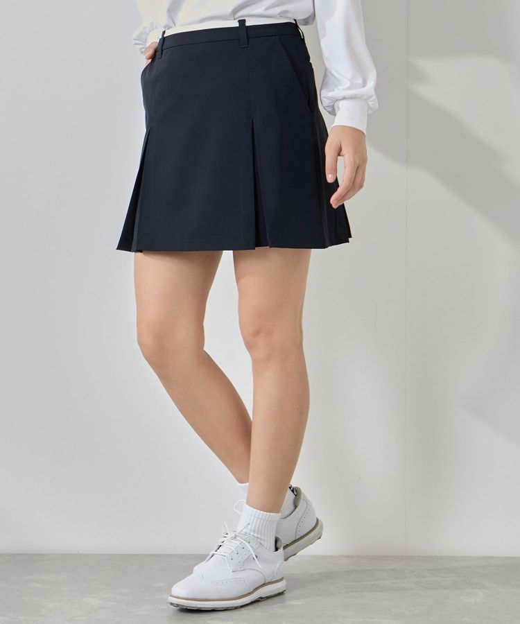 JUN&ROPE ゴルフウェア スカート インナーパンツ付き S ネイビー 楽天市場】ゴルフ スカート ゴルフウェア レディース ゴルフ