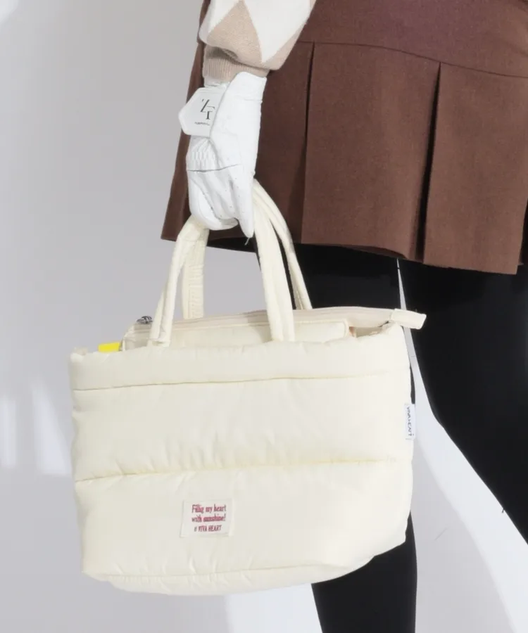 パーリーゲイツ PG SNOOPY_トートバッグ＜ボーダー柄＞(UNISEX