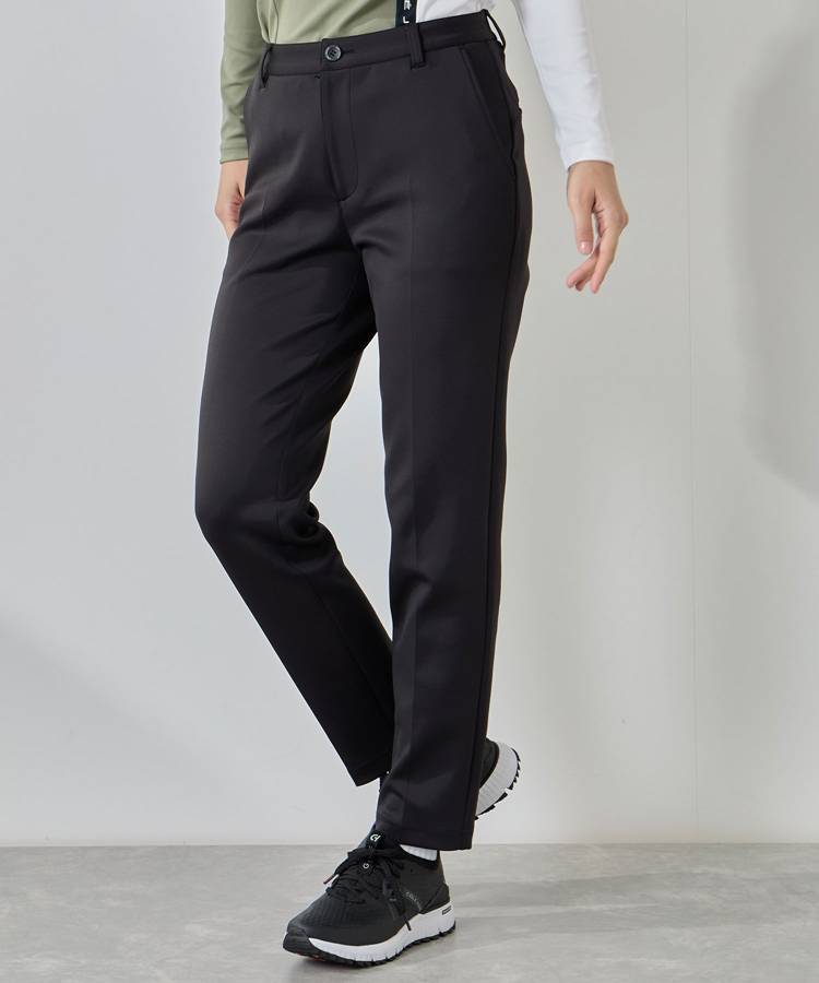 JR 【防透ストレッチ】センタープレステーパードパンツ