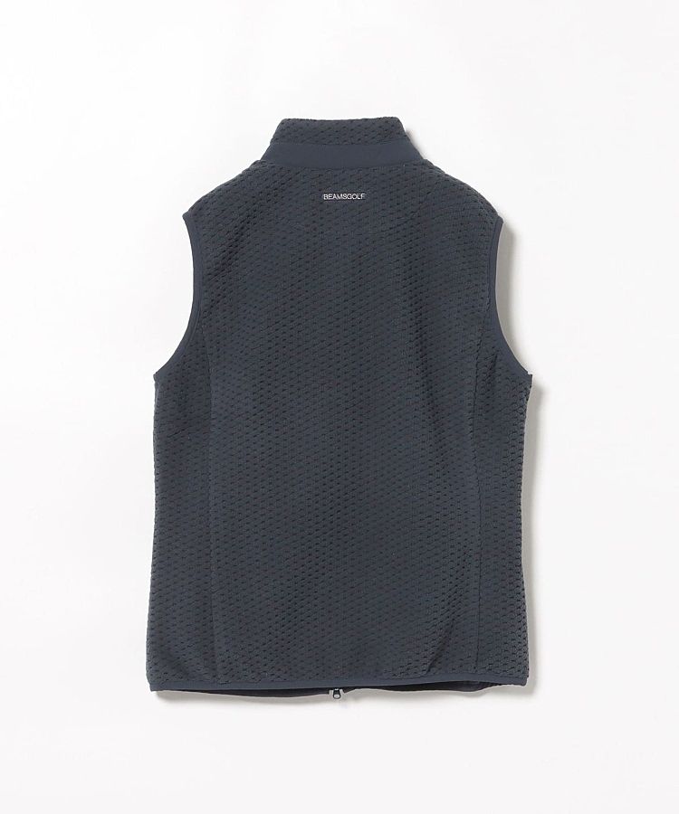 ビームスゴルフ BE 切り替えワッフルフリースベスト レディースゴルフ