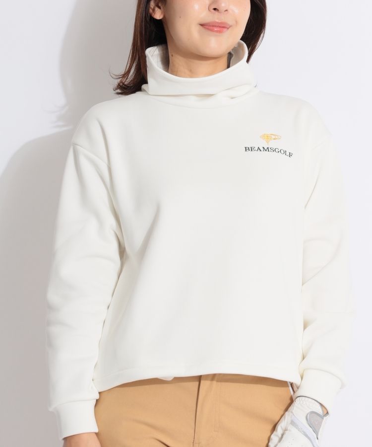 ビームスゴルフ BE 裏フリースファンネルネックプルオーバー