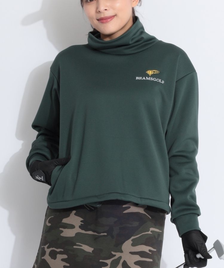 ビームスゴルフ BE 裏フリースファンネルネックプルオーバー