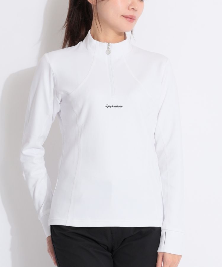 テーラーメイドゴルフ TG 【ストレッチUV】ハーフジップモックネック