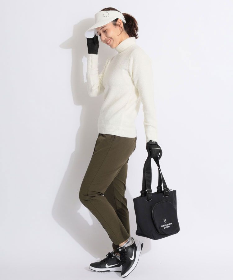 ブリーフィングゴルフ BR プードルボアタートルネックニット