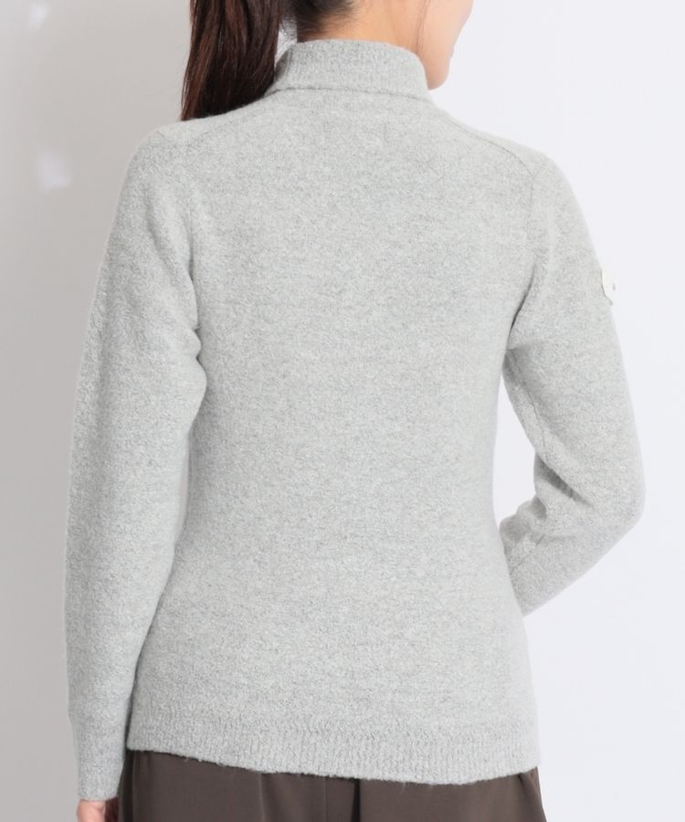 ブリーフィングゴルフ BR プードルボアタートルネックニット