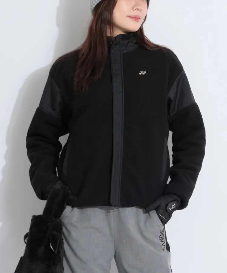 YONEXスタンドカラーヒートテックウォームアップブルゾン☆ 6b5afe717342eeef5f226267109a30