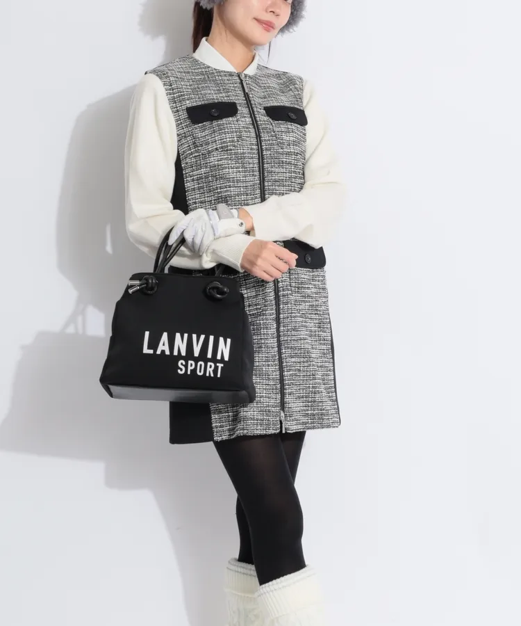 ヒールクリーク HK 【保温ストレッチ】ツイード切替2WAYフルジップ