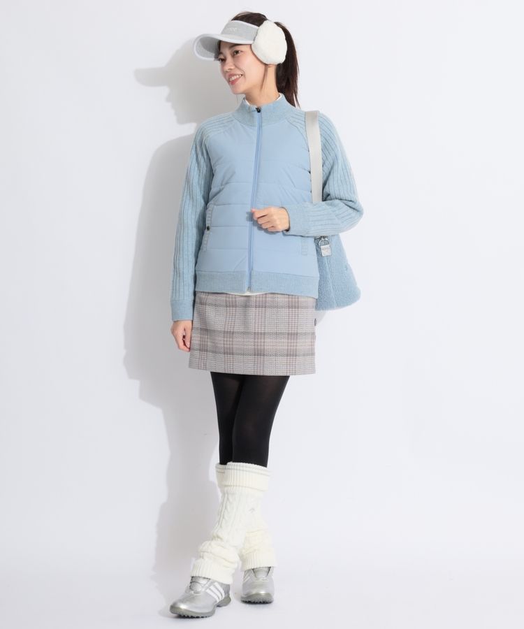 デサントゴルフ DE 【蓄熱保温】ニット切替ハイブリッド中綿