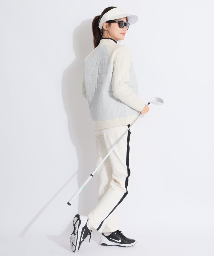 デサントゴルフ DE 【蓄熱保温】ニット切替ハイブリッド中綿