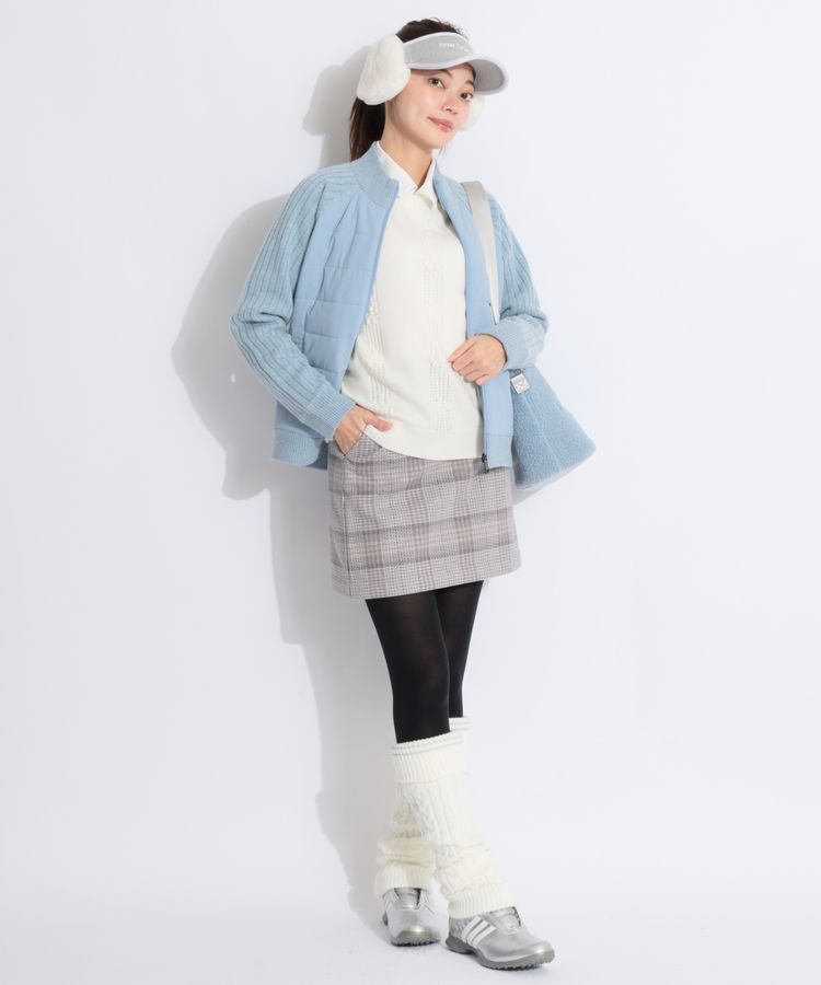 新品　デサントゴルフ　ゴルフウェア　中綿　ニット　切替　ジャケット　ブルゾン 楽天市場】デサントゴルフ DESCENTE GOLF ゴルフウェア ブルゾン