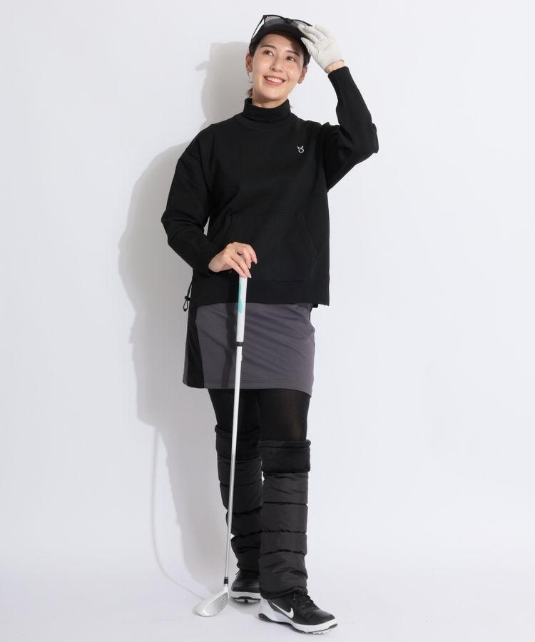 5370【極美品】マスターバニー 千鳥柄 クルーネックニット サイドジップ マスターバニー MB 選べるロゴサイドドロストニットプルオーバー