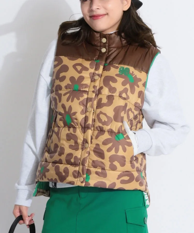 AR 選べるデザインスタンドネック中綿ベスト