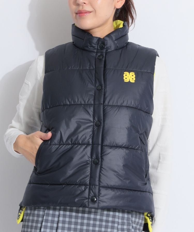 archivio アルチビ中綿ベスト サイズ36 アルチビオ AR 選べるデザインスタンドネック中綿ベスト レディース