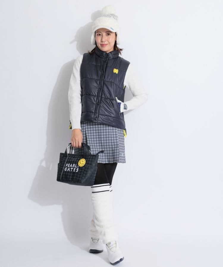 アルチビオ AR 選べるデザインスタンドネック中綿ベスト レディース