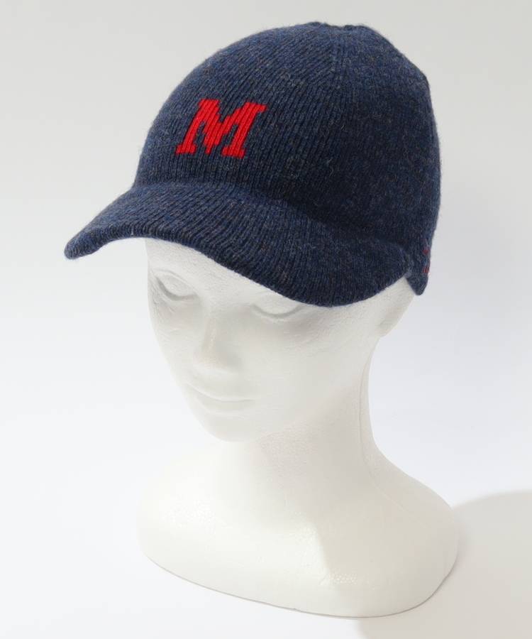 MW ポイントロゴウールニットキャップ