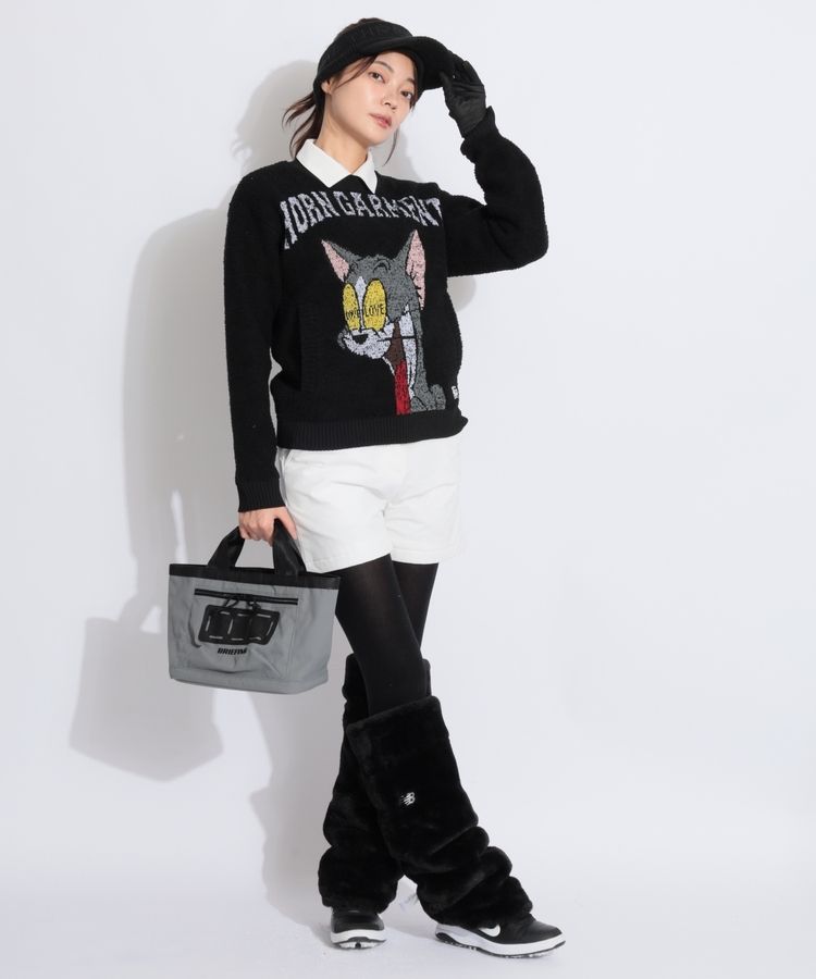 ホーンガーメント　レディース　ゴルフウェア セットアップ　ゴルフウェア上下 PING レディース ピン ゴルフ セットアップ ニットジャカード