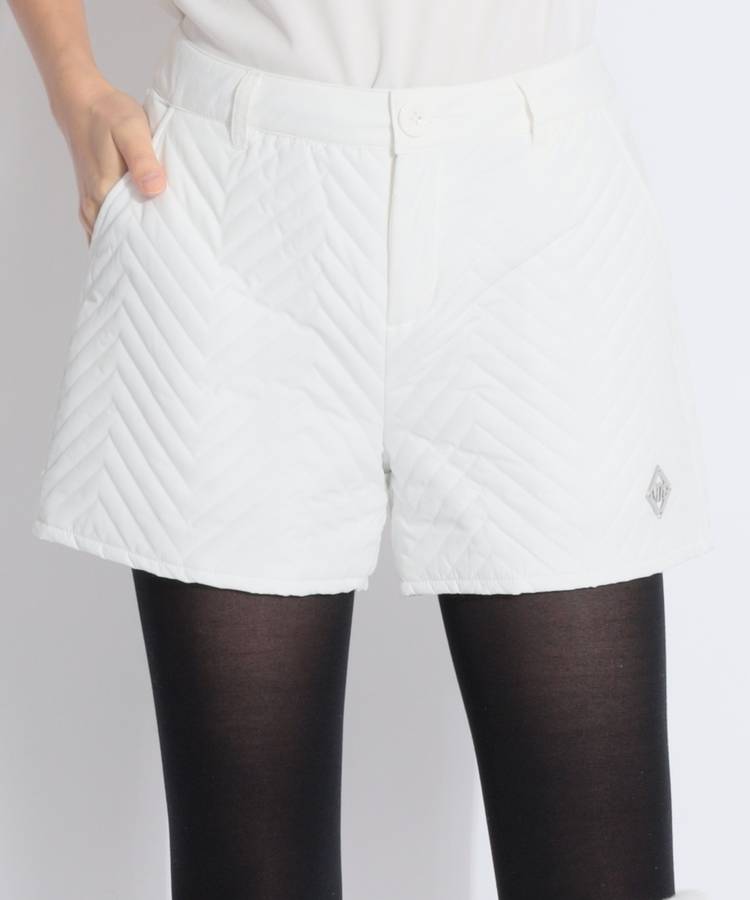 MD 中綿キルティングショートパンツ
