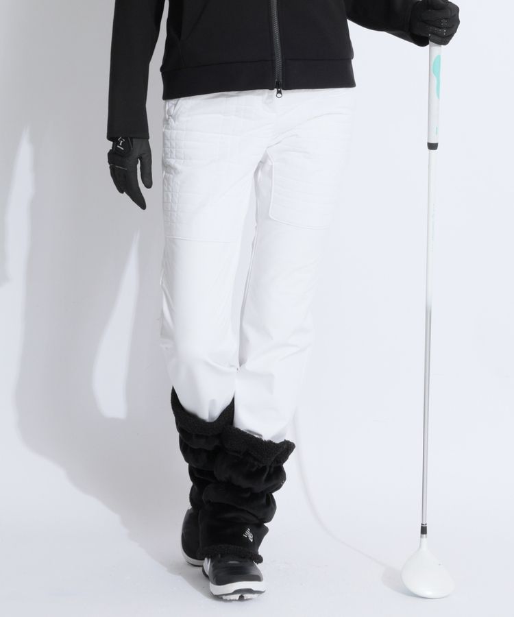 アディダスゴルフ AG 【防風保温】キルティング切替裏ボアテーパード