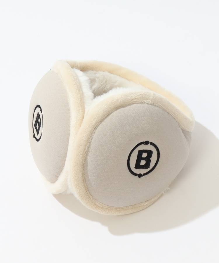 BR バックアーム式刺繍ロゴイヤーマフ