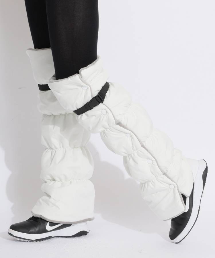 AS 【撥水保温】2WAY中綿レッグウォーマー