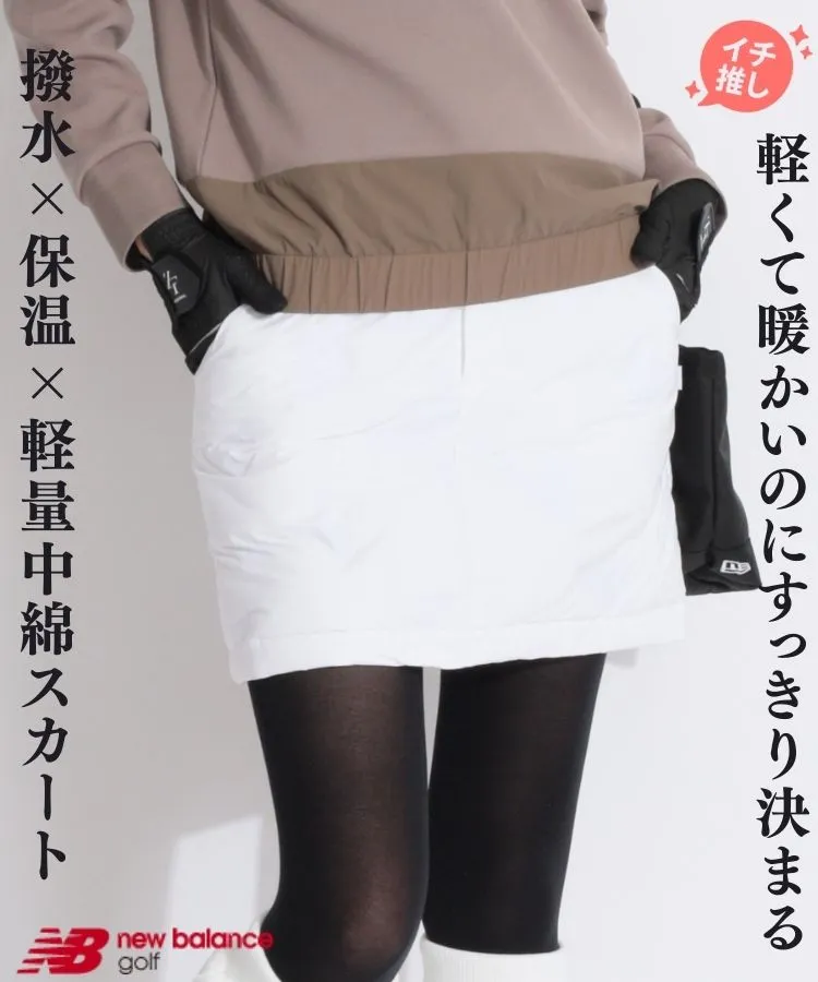 未使用★デサントゴルフ★スカート★ダウン★ブラック★L デサントゴルフ DE 【防風撥水】裏起毛フロントラインボンディング