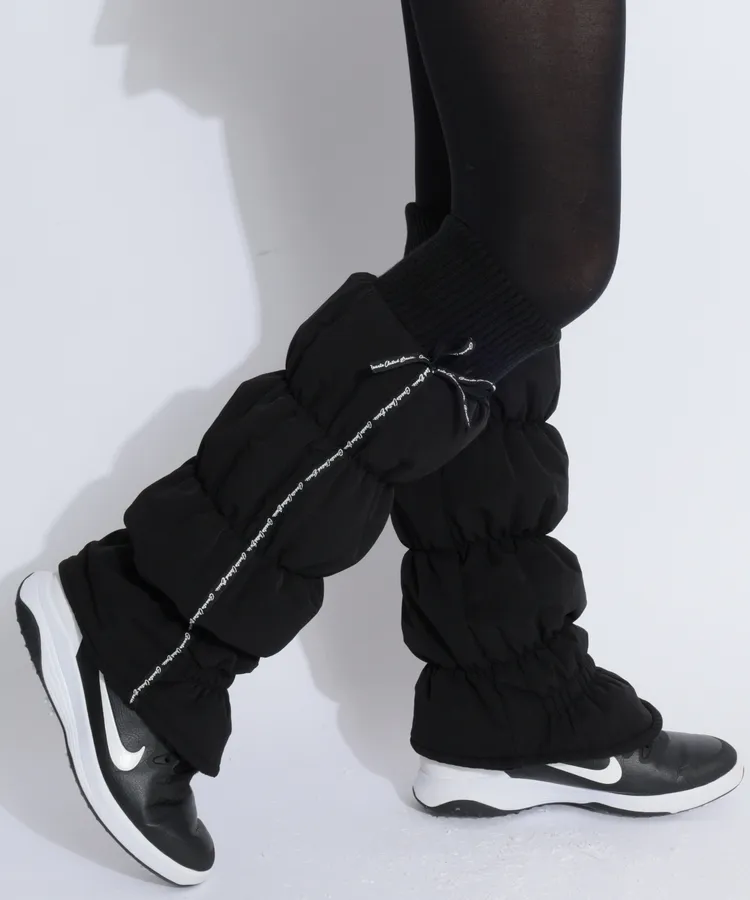 ランバン スポール LV リバーシブルショート丈ボアレッグウォーマー