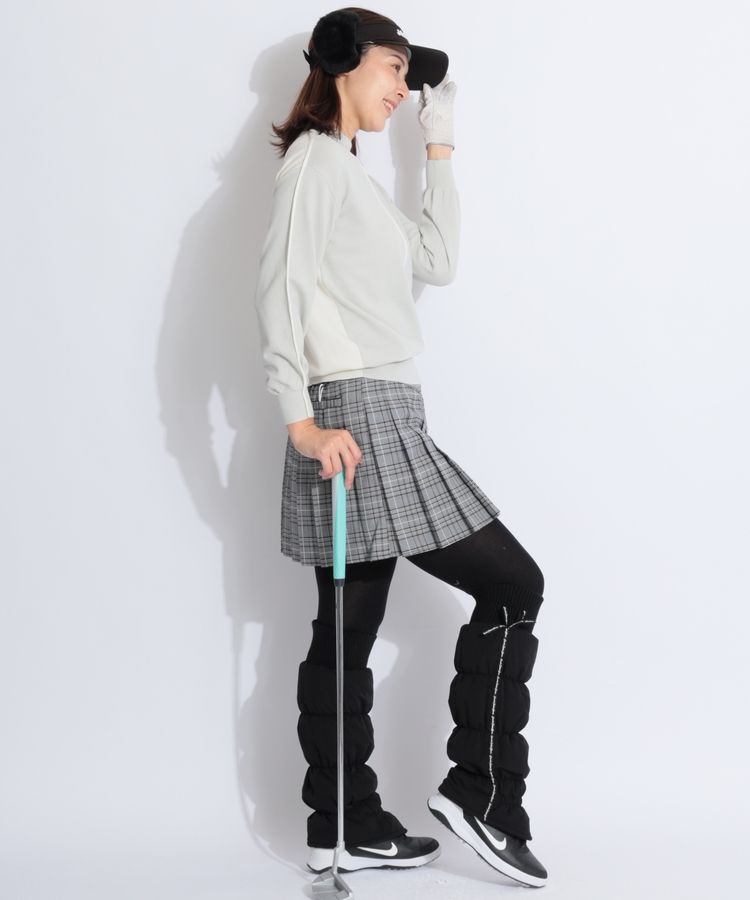 クアルトユナイテッド CU サイドリボンレッグウォーマー レディース